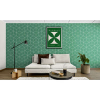 Bauhaus Exhibition 1919 Green Wall Art - Vibrantwalls
