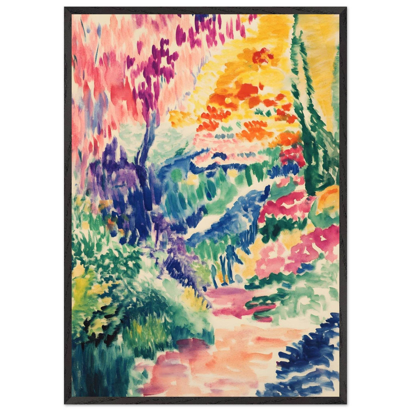 Abstract Garden Delights Henri Matisse - Vibrantwalls
