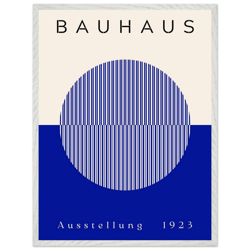 Bauhaus Ausstellung 1923 Geometric Movement Style Design Wall Art - Vibrantwalls