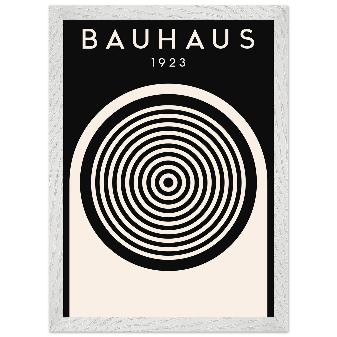 Bauhaus Black & Cream - Vibrantwalls