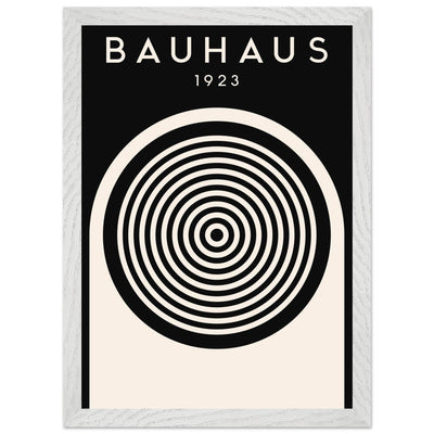 Bauhaus Black & Cream - Vibrantwalls