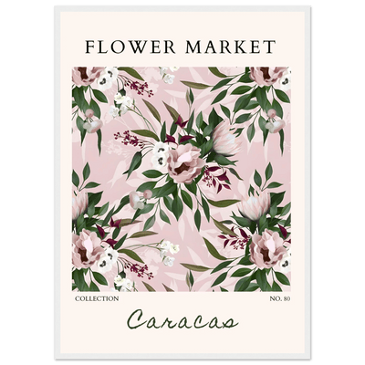 Blush Floral Dream Framed Poster – Elegant Botanical Art Print | Ready-to-Hang in Multiple Sizes & Frame Styles - Vibrantwalls