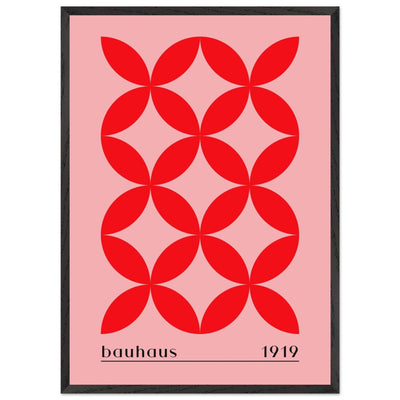 Bauhaus Minimalist Bold Red Geometric Design - Vibrantwalls