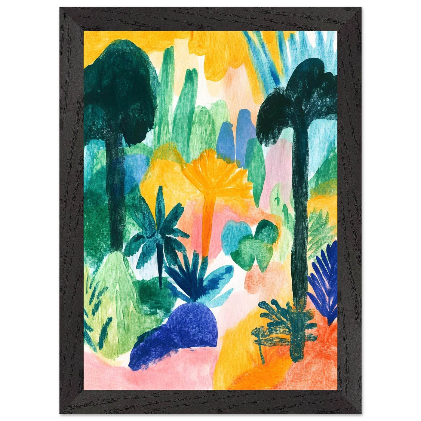 Abstract Tropical - Vibrantwalls