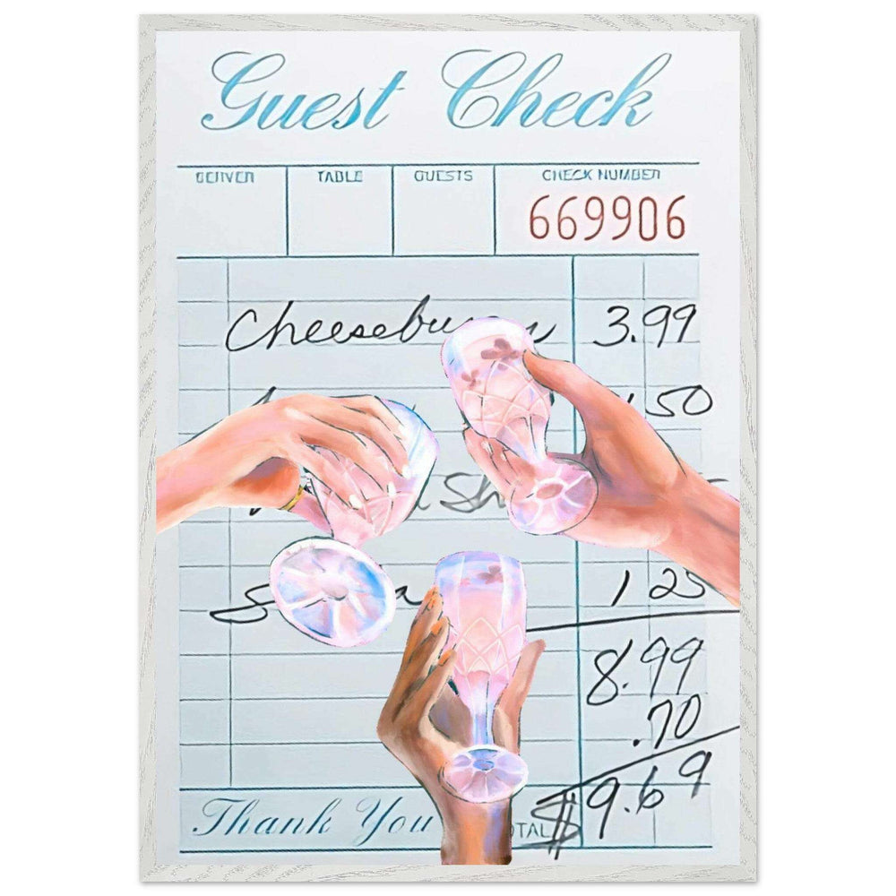 Vibrant Cocktail Guest Check Stylish Wall Art - Vibrantwalls