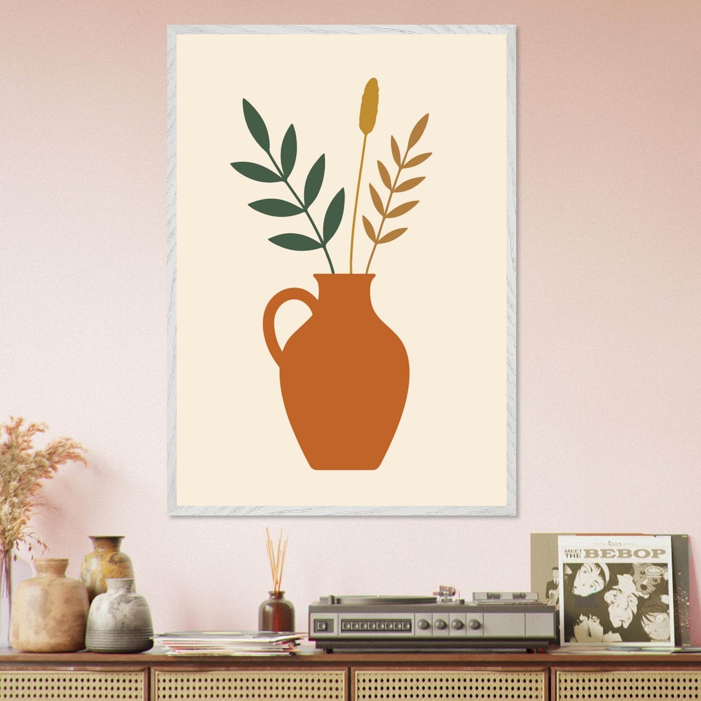 Desert Botanicals Abstract Nature Inspired Wall Art - Vibrantwalls