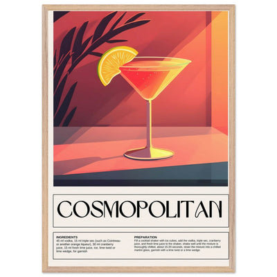 Cosmopolitan Cocktail - Vibrantwalls