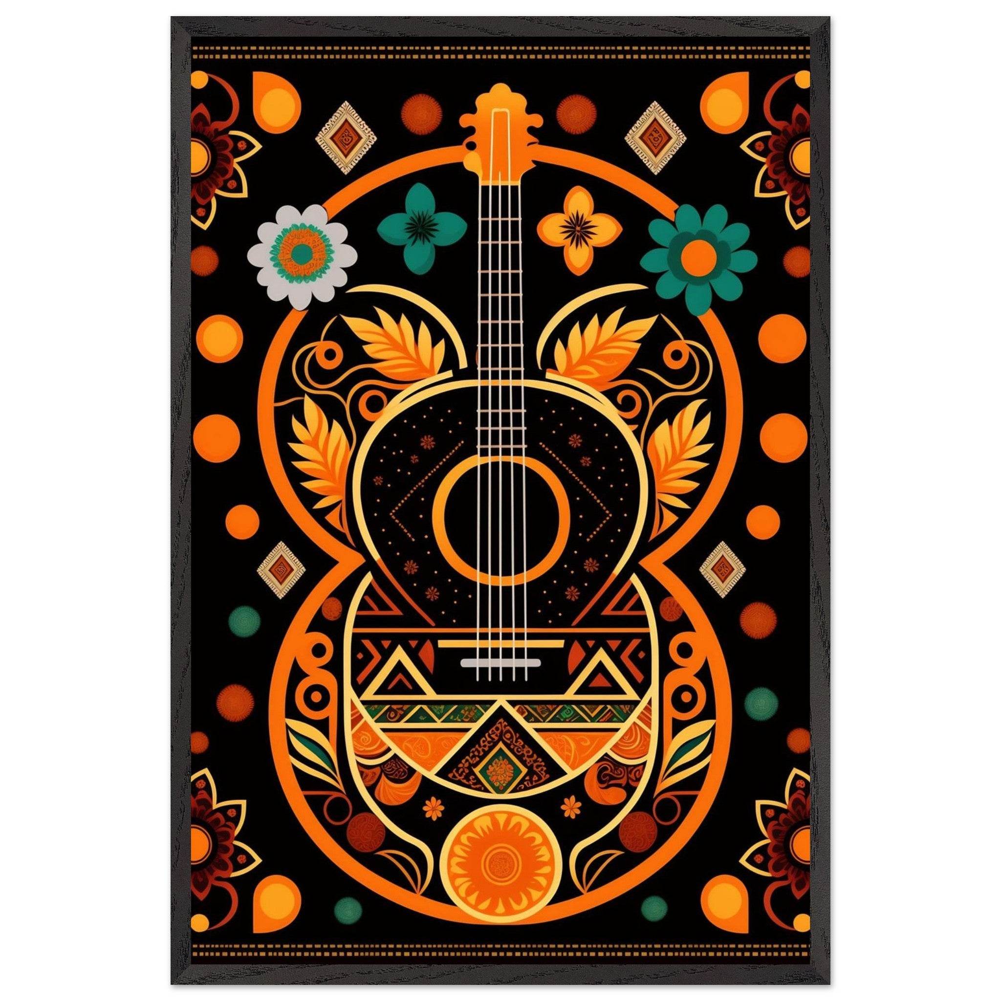 Boho Guitar Dreams - Vibrantwalls