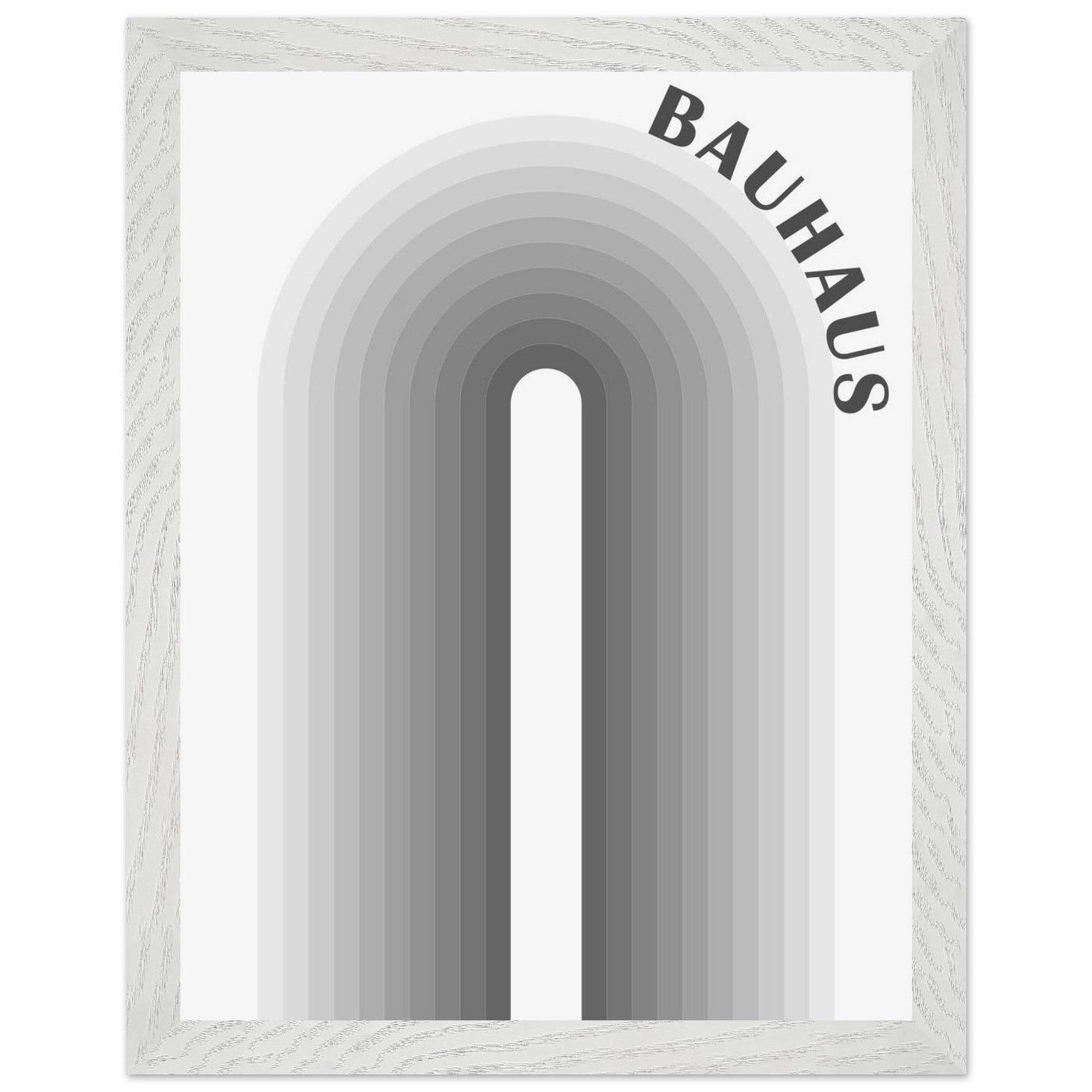 Bauhaus-Style Gradient Arch - Vibrantwalls