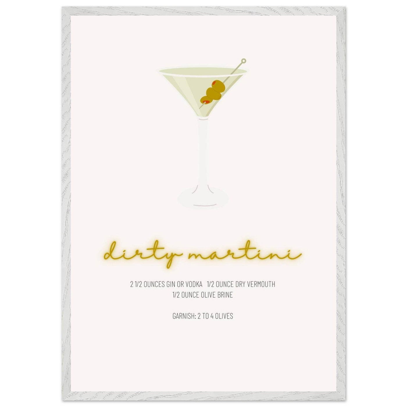 Dirty Martini Recipe - Vibrantwalls
