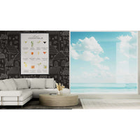 Classic Cocktail Recipe Guide Wall Art - Vibrantwalls
