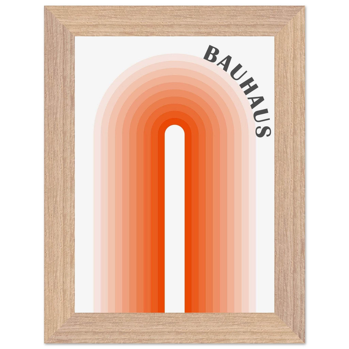 Bauhaus-Style Gradient Arch - Vibrantwalls