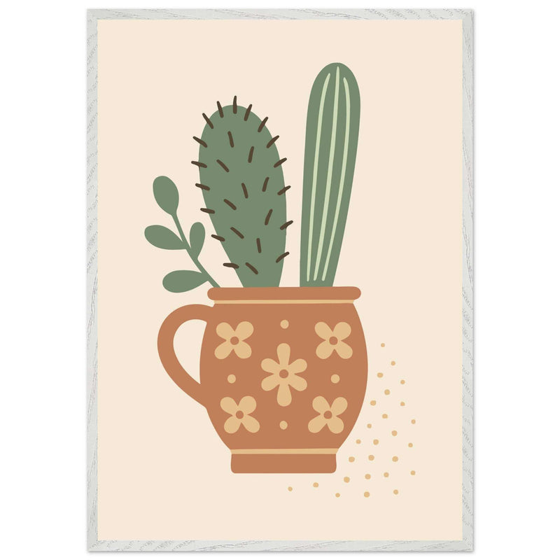 Cactus Bouquet Desert Botanical Wall Art - Vibrantwalls