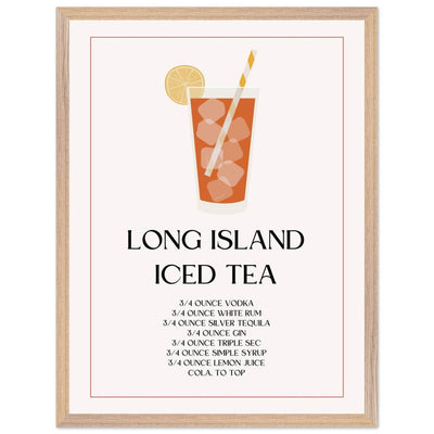 Long Island Iced Tea Recipe Strong Cocktail - Vibrantwalls