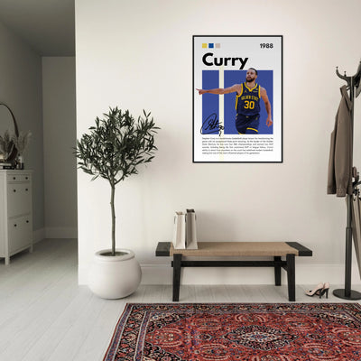 Stephen Curry Chef Curry Warriors Framed Poster Vibrantwalls