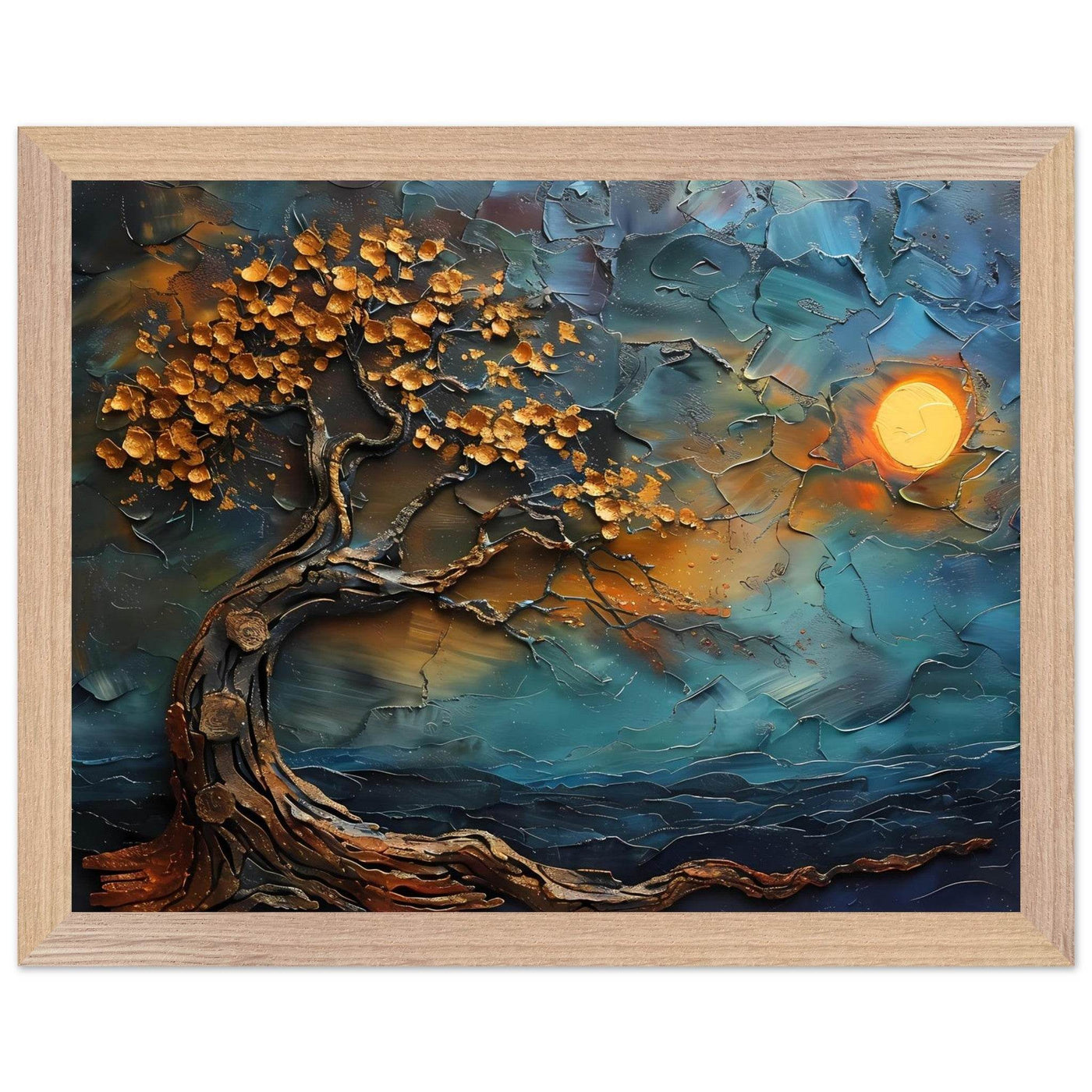 Golden Tree of Life - Vibrantwalls