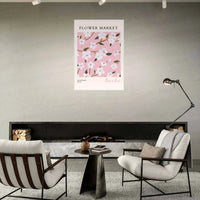 Sakura Pink Bloom Wall Art - Vibrantwalls