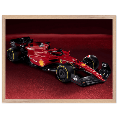 Ferrari Formula 1 Poster – High-Quality Mounted Framed Print - Vibrantwalls