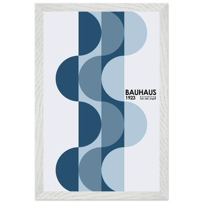 Bauhaus-Style The Blue Design - Vibrantwalls