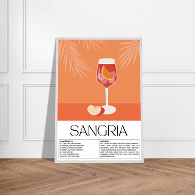 Sangria Cocktail Recipe - Vibrantwalls