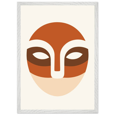 Abstract Desert Landscape Face - Vibrantwalls
