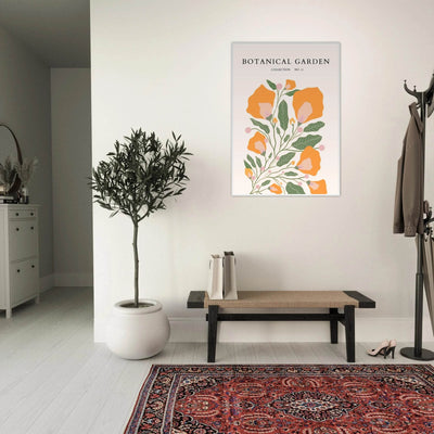 Botanical Garden Collection Framed Poster – Warm Floral Art Print | Ready-to-Hang in Various Sizes & Frame Styles - Vibrantwalls