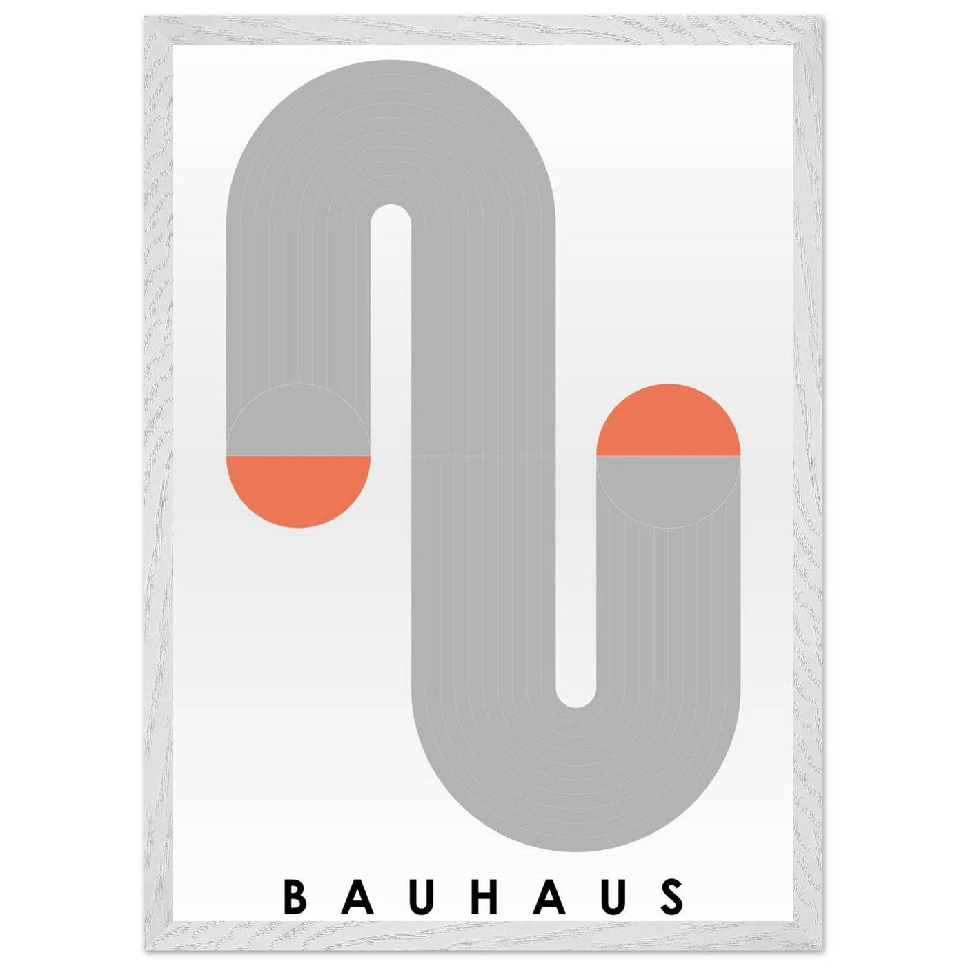 Bauhaus-Style The Blue Tunnel - Vibrantwalls