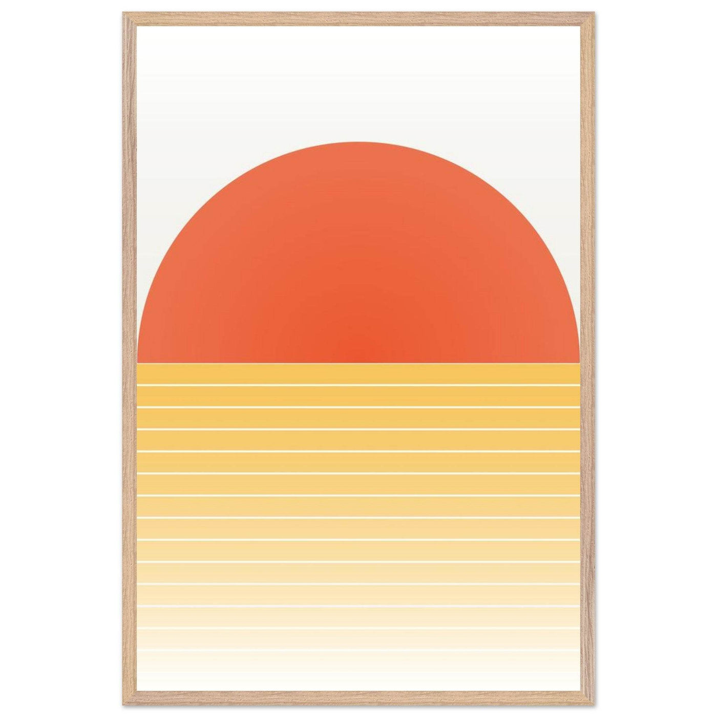 Bauhaus Sunset 1923 - Vibrantwalls