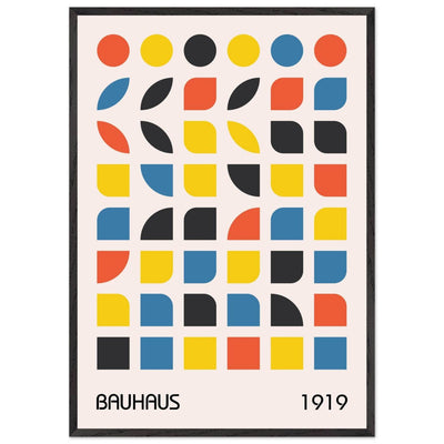 Bauhaus 1919 Geometric Abstract - Vibrantwalls