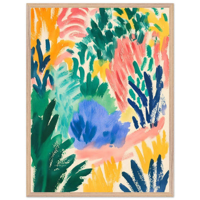 Abstract Floral Delight - Vibrantwalls
