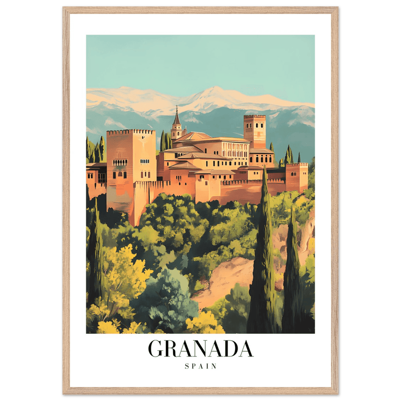 Granada Spain Wall Art - Vibrantwalls