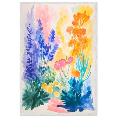 Abstract Floral Garden Matisse - Vibrantwalls