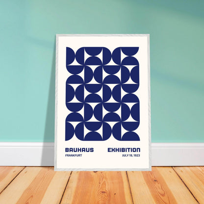 Bauhaus Geometric Abstract Modern Movement Style Design Wall Art - Vibrantwalls