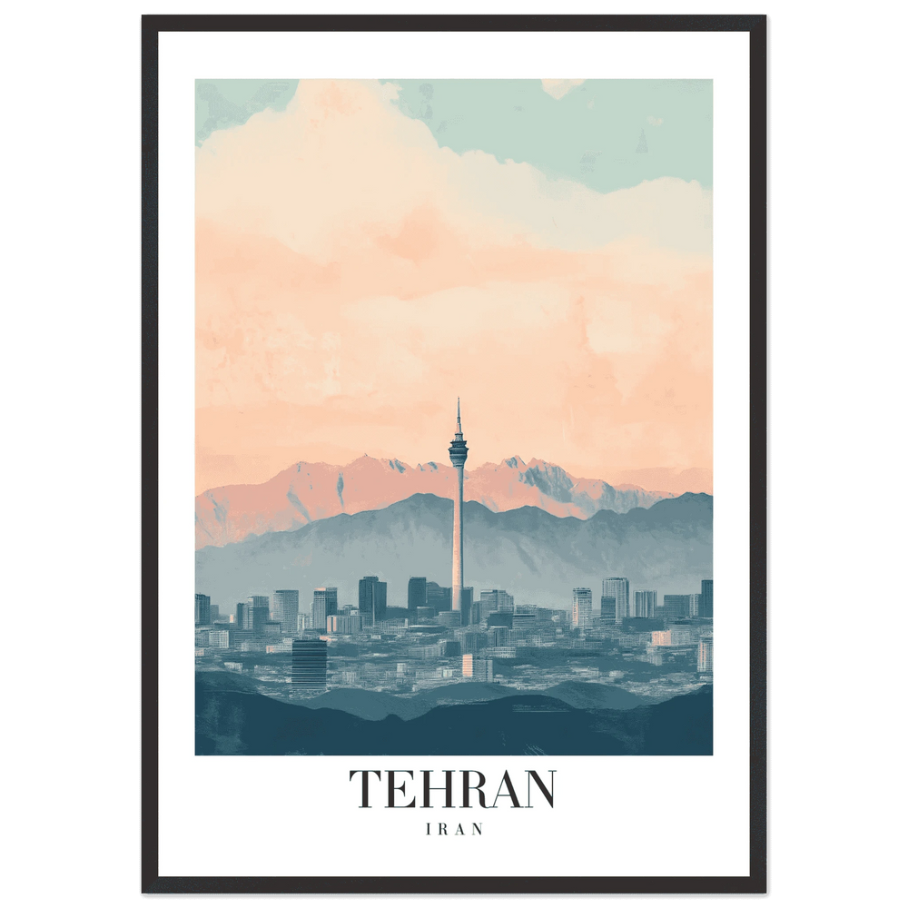 Tehran Iran Wall Art - Vibrantwalls
