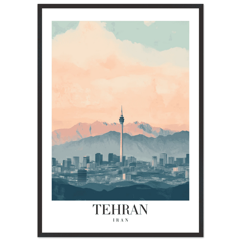 Tehran Iran Wall Art - Vibrantwalls