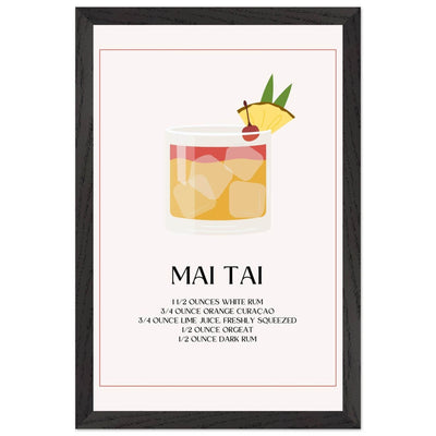 Mai Tai Cocktail Recipe - Vibrantwalls
