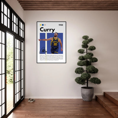 Stephen Curry Chef Curry Warriors Framed Poster Vibrantwalls