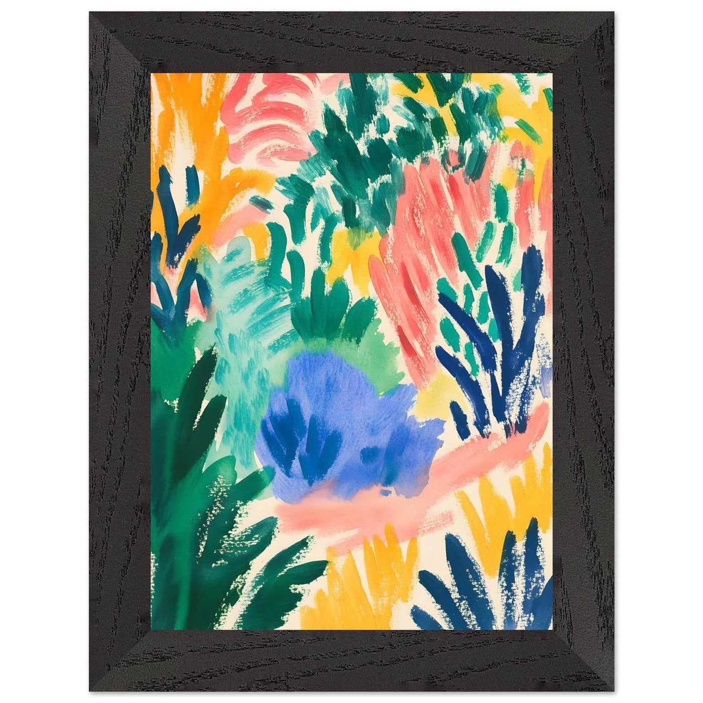 Abstract Floral Delight - Vibrantwalls