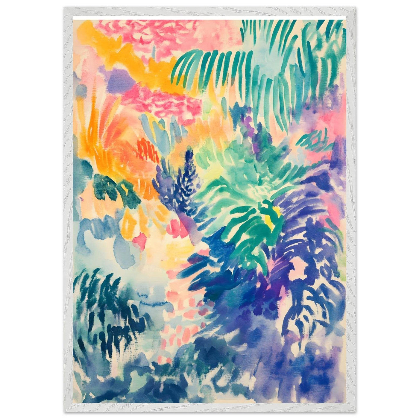 Abstract Floral - Vibrantwalls