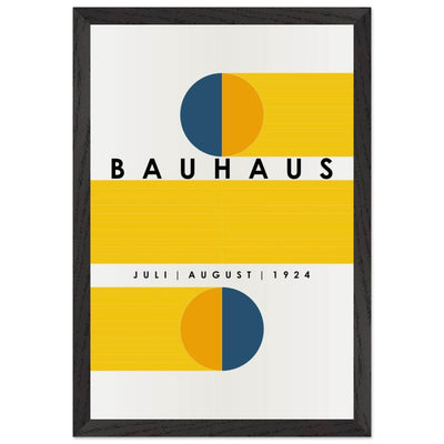 Bauhaus Blue Tunnel Geometric - Vibrantwalls