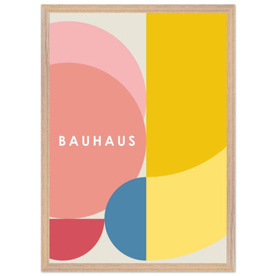 Bauhaus Geometric Art - Embrace Modern Harmony in Design - Vibrantwalls