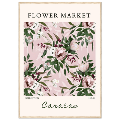 Blush Floral Dream Framed Poster – Elegant Botanical Art Print | Ready-to-Hang in Multiple Sizes & Frame Styles - Vibrantwalls