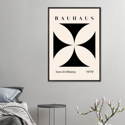 Bauhaus Black & Beige - Vibrantwalls