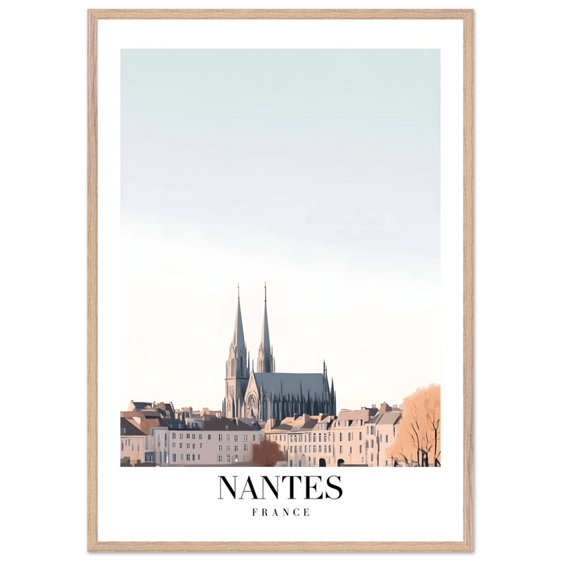 Nantes France Wall Art - Vibrantwalls