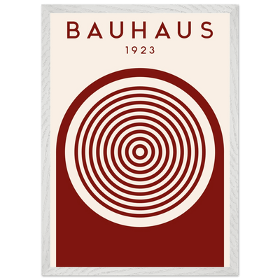 Bauhaus Ausstellung 1923 Concentric Circle - Vibrantwalls