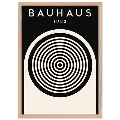 Bauhaus Black & Cream - Vibrantwalls