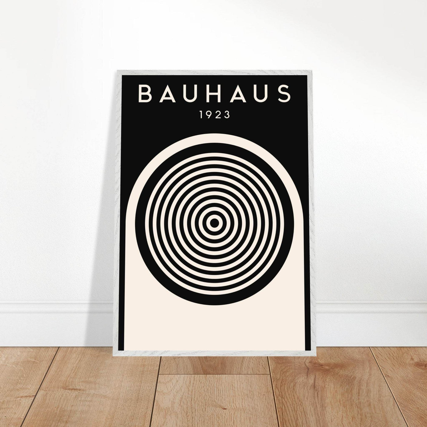 Bauhaus Black & Cream - Vibrantwalls