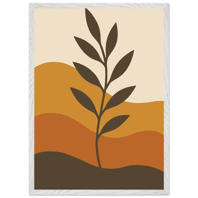 Minimalist Desert Bloom - Vibrantwalls