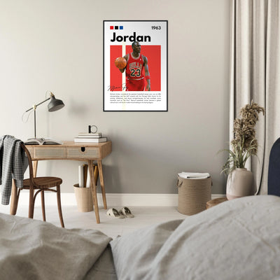 Michael Jordan Air Jordan Bulls Retro Print Vibrantwalls