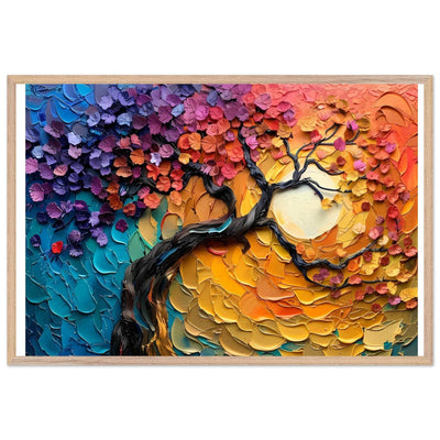 Tree of Life Abstract - Vibrantwalls